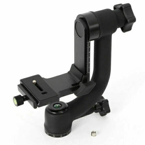 SALE 1/4" Gimbal Head Panoramic Head Camera Tripod Head Aluminium Alloy