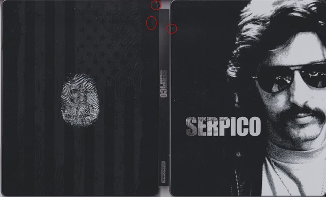 SERPICO VF 4K STEELBOOK ULTRA HD UHD + 2 Blu-ray