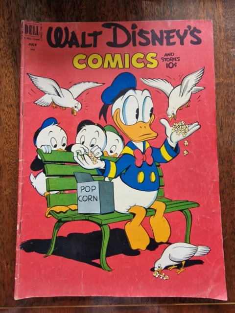 Walt Disney's Comics and Stories Vol. 12 #10 (#142) Carl Barks Dell Comic 1952