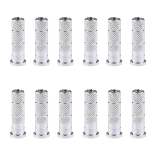 Pack of 12 aluminum arrow inserts for arrow shaft archery accessories