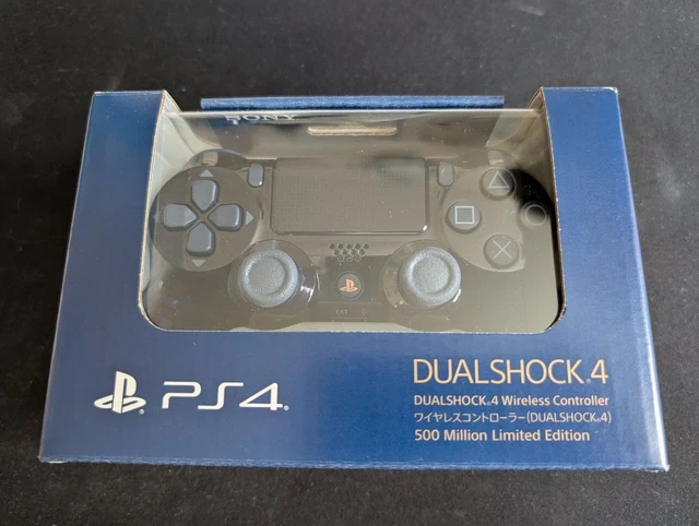 Nintendo Switch DUALSHOCK 4 500 Million Limited Edition Unboxing PS4 DualShock 500 Million Limited Edition