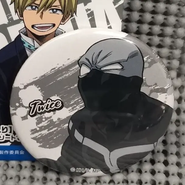 My Hero Academia TWICE Character Badge Another Ver. 2.2" 56mm Button