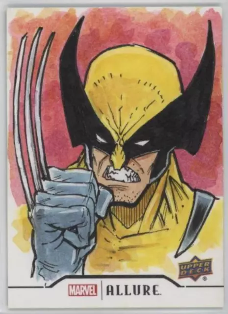 2022 Upper Deck Marvel Allure Luke Welch Wolverine Sketch Card 1/1