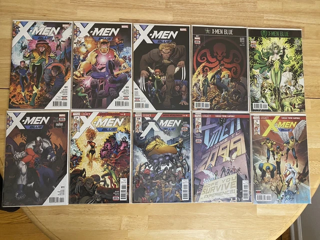 Marvel Comics X-Men Blue 1-36, Ann 1, Complete Series Run Lot Set, High grade