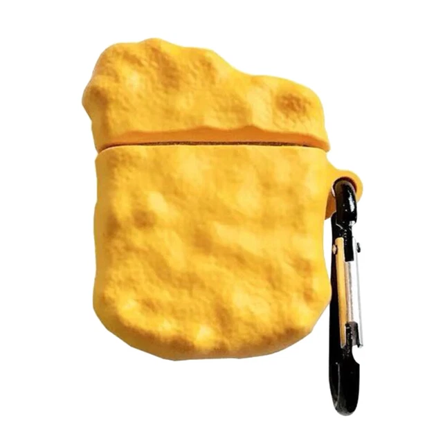 Earphone Cover Portable Headphone Skin Chicken Nugget Protector Personality