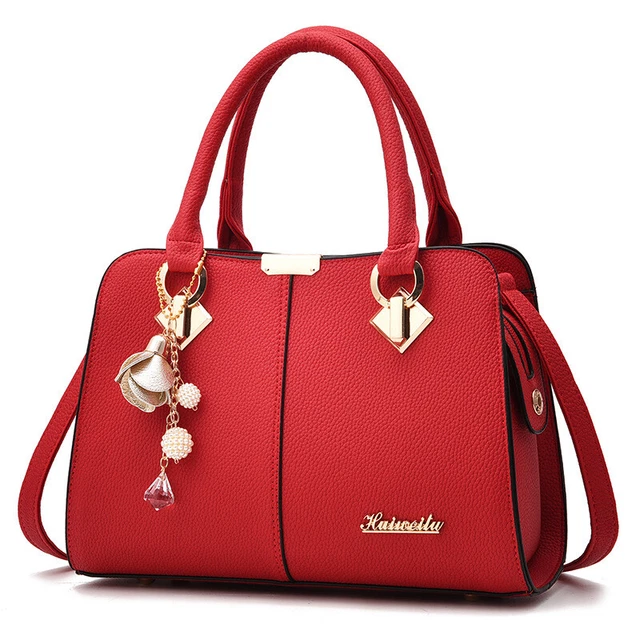 Women Lady Leather Handbag Shoulder Bag Crossbody Satchel Messenger Purse Tote