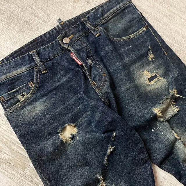 Dsquared2 Denim Rare Men’s Jeans Sexy Twist Size 46