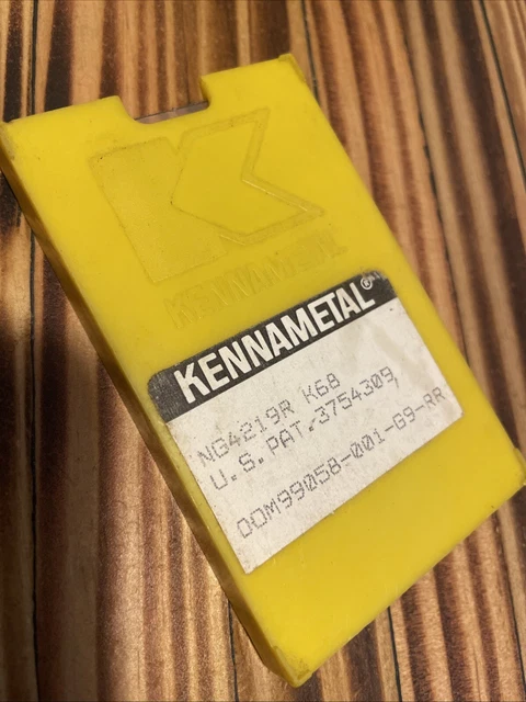 5 Plaquettes De Coupe CPGN 190412 K68 - Marque Kennametal - Neuf