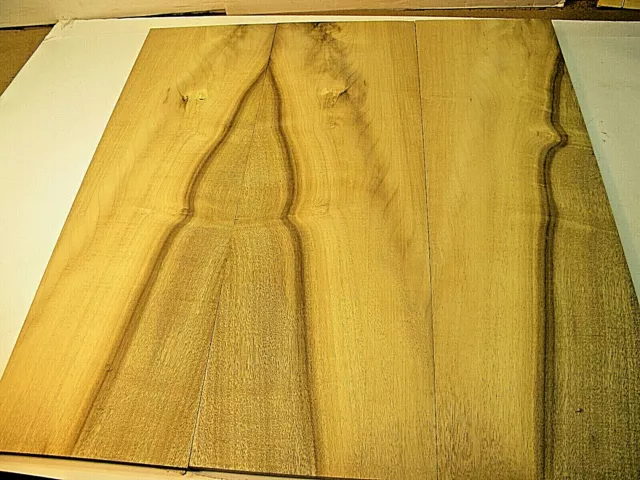 Panel de coincidencia de libros de madera de mirto figurado, gabinetes, carpintería, hermoso grano