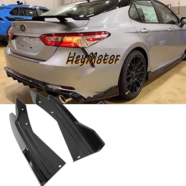 GLOSS BLACK REAR Bumper Spoiler Splitter Lip Diffuser Body Kits For