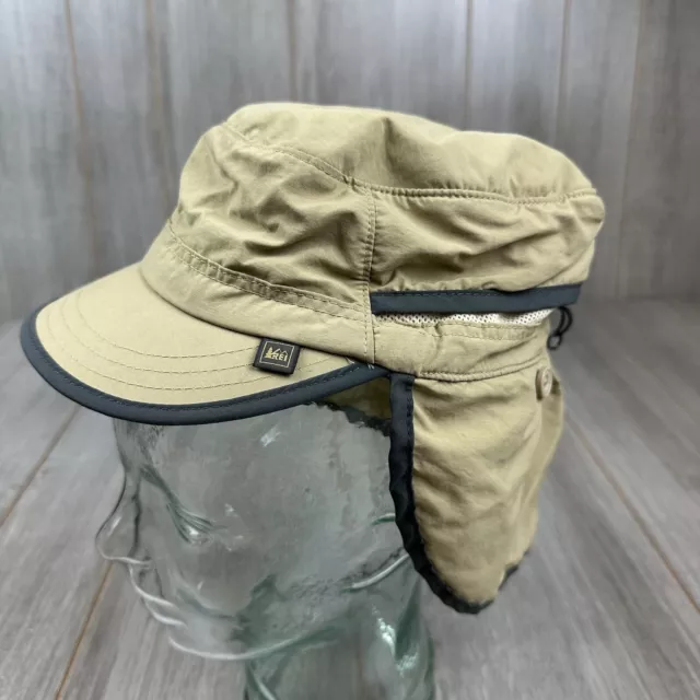 REI Kids Outdoor Hiking Hat Size 4Y-7Y Beach Camping Neck Flap