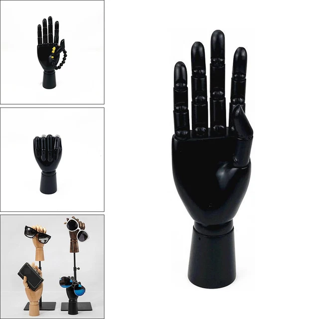 Holzkünstler Handmodell gelenkte Finger flexible Schaufensterpuppe Modell Manikin Hand