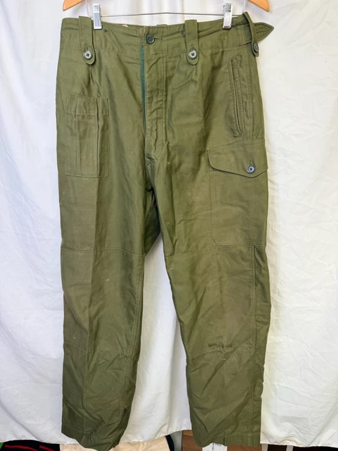 GENUINE BRITISH ARMY 1960 60 Pattern DPM Combat Trousers Size - 33 ...