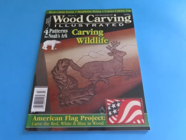 Woodcarving Illustrated Magazine “Fall Issue 2002”