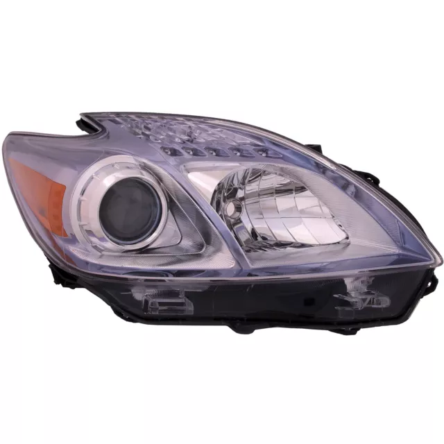 Headlight Halogen CAPA Certified Passenger Side Fits 10-11 Toyota Prius