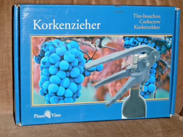 Korkenzieher - Pinot Vino - / Tire - bouchon - Corkscrew - Kurketrekker(( 687 ))