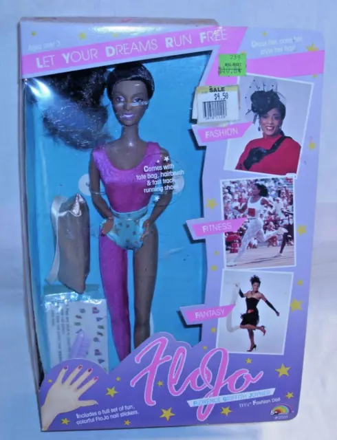 Ljn Flo Jo Florence Griffith Joyner Fashion Doll New In Box 1989