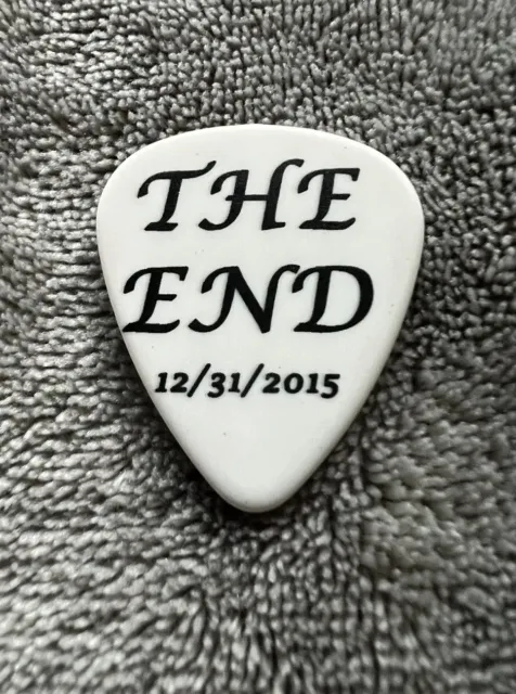 Motley Crue Nikki Sixx Pick From Concert 12/31/15 Guitar Pick - 2015 Final Show 3