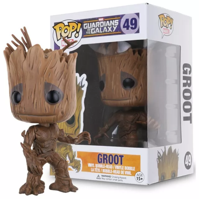 Funko Pop! Marvel Guardians of the Galaxy Groot Bobble-Head #49 - GB