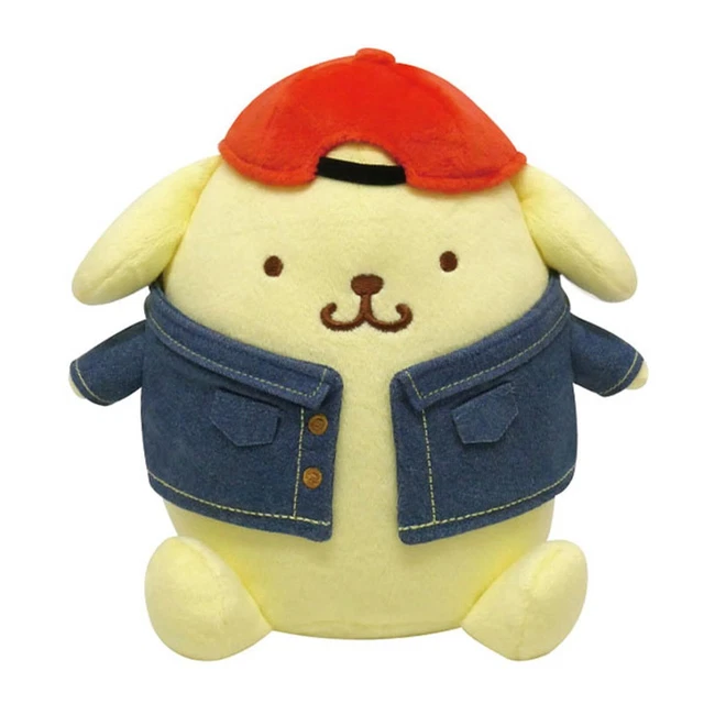 Sanrio Pompompurin 2WAY Mascotte Catena Peluche Orso Polare (Ice