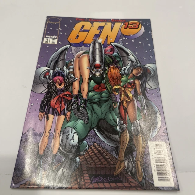 Gen 13 (1995 series) #16 in Near Mint condition. WildStorm comics [q!