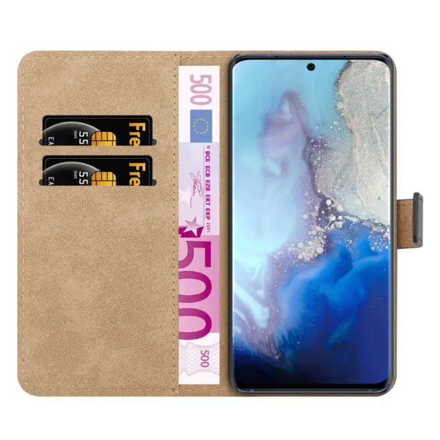 Luxury Wallet Pu Leather Case for OnePlus 8T Flip Cover Magnetic Stand