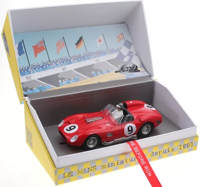 Le Mans Miniatures LM132091M9 Ferrari 250 TR60 Le Mans 1960 No. 9 High Detail Re