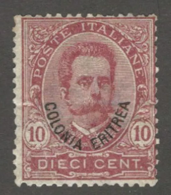 Eritrea, 1892, Scott #4, 10c claret, mint, lightly hinged