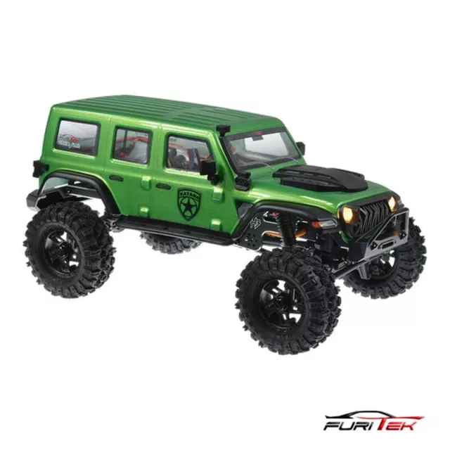 FUR 2528 FURY FX 118 green FURITEK Katana RTR grün Brushless 1:18 RC Crawler