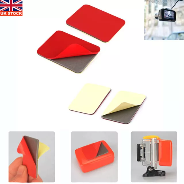 Replacement Dashcam Double Sided Adhesive Sticky Pads Dash Cam Square Adhesive