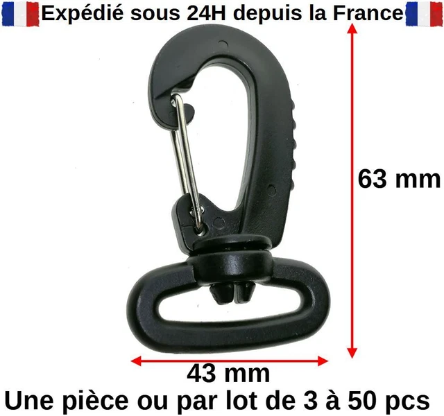 10 Porte-clés + Mousquetons - Loisirs Créatifs