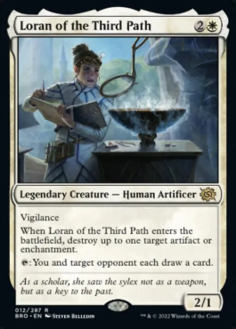 MTG Loran of the Third Path [The Brothers' War]