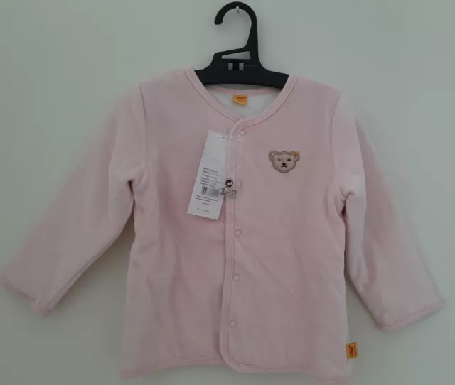 NEU Steiff Collection Sweatjacke Nicky 6842913  Mädchen, Gr. 80, rosa