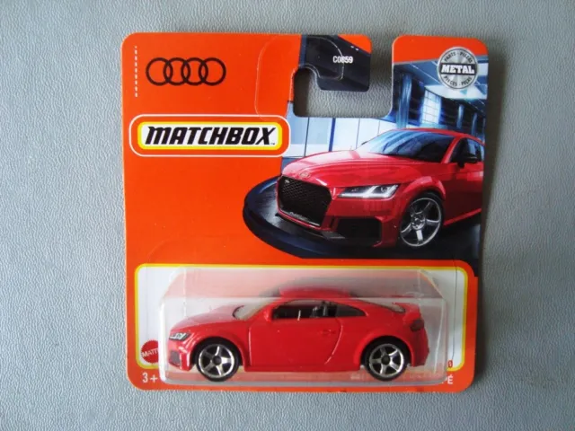 Matchbox Audi TT RS Coupe    Mint On Short Card