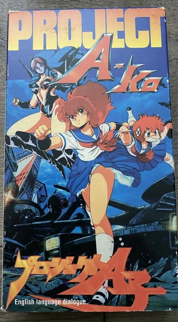 PROJECT A-KO (VHS, 1986) Japanese Anime U.S. Manga Corp £11.70 ...