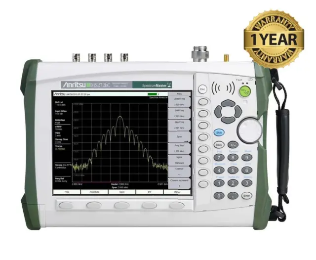 Anritsu MS2726C HandHeld Spectrum Master Analyzer MS2726