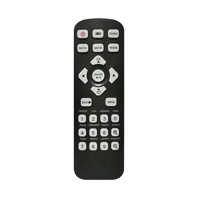 T-2501 para proyectores 3D control remoto X1123H X118 X118AH X118H X1223H X12 H2F1