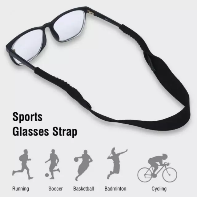 5 Pack Adjustable Universal Glasses Elastic Straps Eyewear Retainer Strap