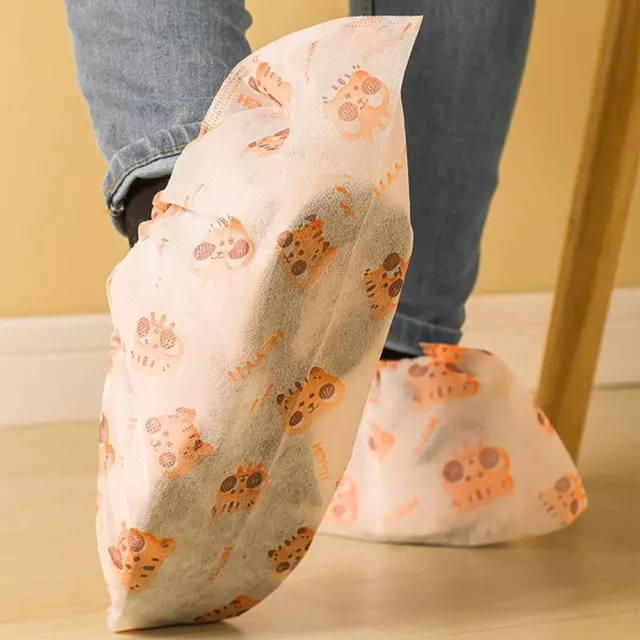 Non-Woven Cartoon Shoe Cover Non-Slip Indoor Disposable Foot Covers