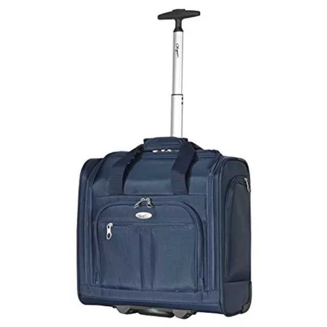 Lansing Under The Seat Tote Ripstop Nylon Luggage Wheeled Carry-on