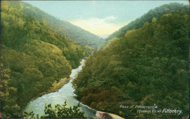 Pitlochry Pass of Killiecrankie Queens view