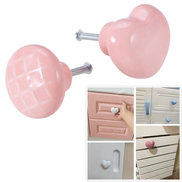 Ceramic Door Knobs Cabinet Drawer Cupboard Dresser Wardrobe Pulls and Handles