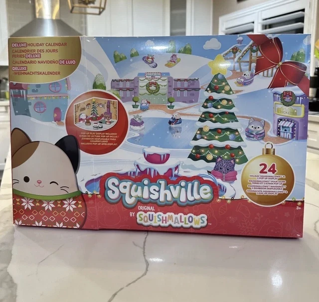 SQUISHVILLE BY THE Original Squishmallows Holiday Calendar 24 Exclusive