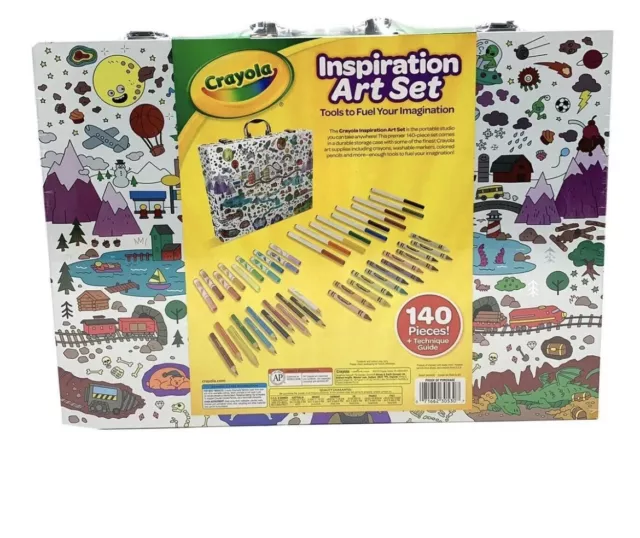 Inspiration Art Case Coloring Set - Pink (140Ct), Art Set for Kids, Kids  Drawing