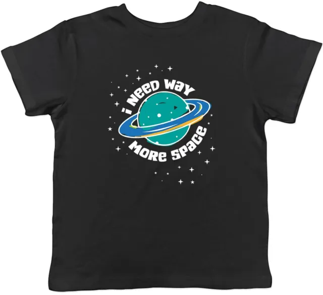 T-shirt bambini I Need Way More Space Astronaut Universe bambini regalo
