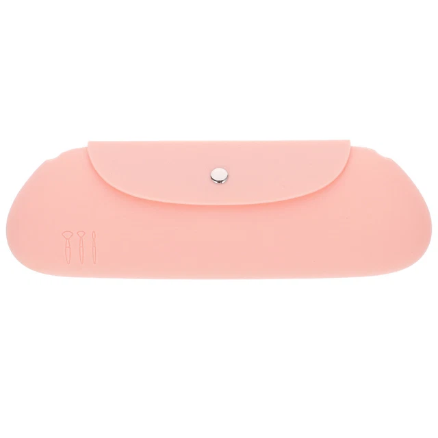 Silicone Makeup Brush Pouch Cosmetic Brushes Holders Travel Case Toiletry Bag