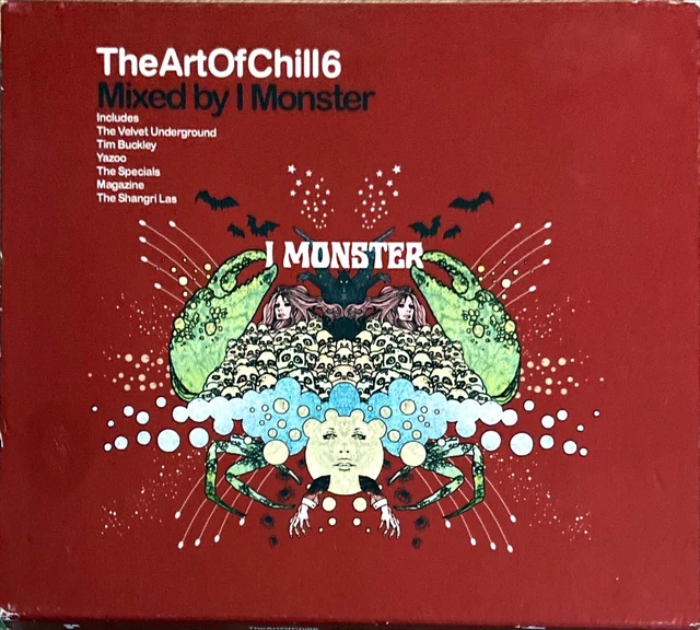 2XCD ALBUM COMPILATION MIXED I MONSTER THE ART OF CHILL 6 RARE COLLECTOR 2009 EUR 24,90