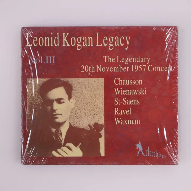 LEONID KOGAN – Legacy Vol. XI Encores CD 1994 Classical Arlecchino