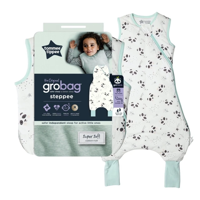 Saco de dormir Tommee Tippee Steppee, piernas, 6-18 meses - 1,0 tog, Little Pip
