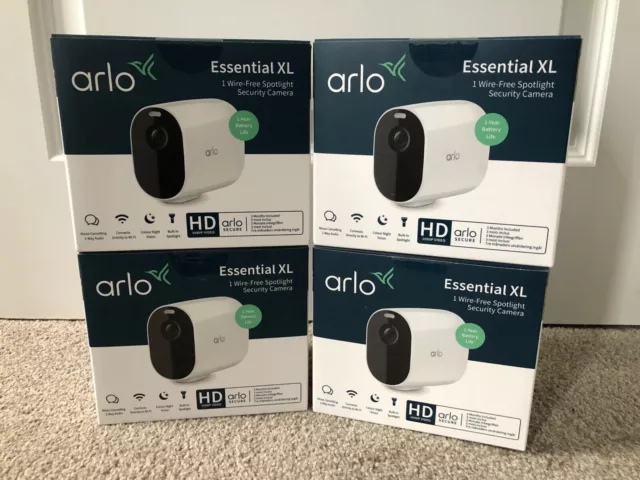 2 Telecamera Di Sicurezza Intelligente Faretto Arlo Essential Xl Netgear - Pro Ultra 2 3 4